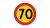F30 hastighetsbegränsning 70km/h