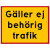 T24 Gäller ej behörig trafik