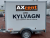 Kylvagn enkelaxel