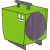 Byggtork, gasoldriven -30 kW